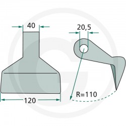 Cutit Tocator 18063-RM-4-20 