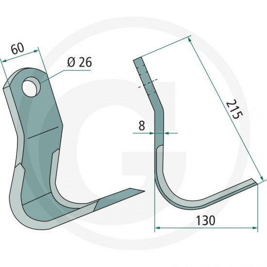 Cutit Tocator 63-NOB-13 Cutit Tocator 63-NOB-13