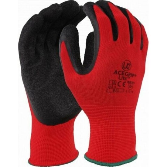 Manusi de Protectie Latex Rosu