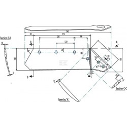 Brazdar Stanga Plug Kverneland 073005 KRAMP