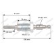 Bujie 106mm M18x1.5 Fiat Ford 4129674 44000202 980611 NKJ202 SF980611 23/60-17 BEPCO Bujie 106mm M18x1.5 Fiat Ford 4129674 44000202 980611 NKJ202 SF980611 23/60-17 BEPCO