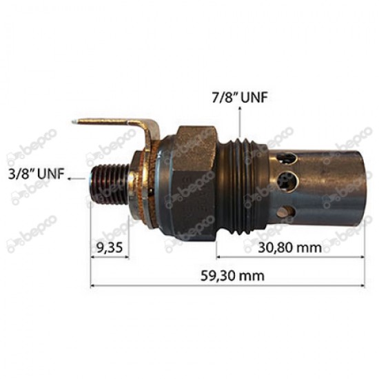 Bujie 12V 59.3mm Claas John Deere Massey Ferguson Valtra 11720305 3112805R1 71700100 872209031870 VPF3706 26/60-6 BEPCO