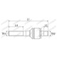 Cap Bara Case Claas Ford John Deere New Holland 3426312M1 6000149001CAR49001 RT6000149001 VPJ3155 30/497-16 BEPCO