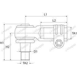Cap Bara Ford 81815989 C5NN3289C FNN3289 VPJ3048 24/496-9 BEPCO