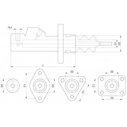 Cilindru Ambreiaj B110964 Case IH New Holland 3129807R92 86011371 IH3129807 B110964 25/226-4 BEPCO Cilindru Ambreiaj B110964 Case IH New Holland 3129807R92 86011371 IH3129807 B110964 25/226-4 BEPCO