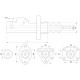 Cilindru Ambreiaj B110964 Case IH New Holland 3129807R92 86011371 IH3129807 B110964 25/226-4 BEPCO
