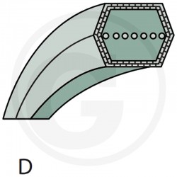 Curea Hexagonala 17*2896 Li John Deere 57270291 265-749 BB114 M112268 GRANIT