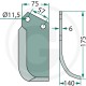 Cutit Freza Howard / Kongskilde 180HOW-01L 73000009953V 9953 GRANIT