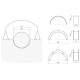 Cuzineti Palier Fiat 1901250 LA1901250 23/2-266 BEPCO