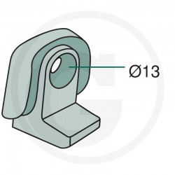 Element de Fixare Dinte Grebla Fella 525150094 487380 487399 GRANIT