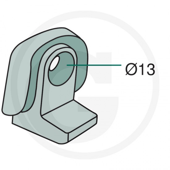 Element de Fixare Dinte Grebla Fella 525150094 487380 487399 GRANIT