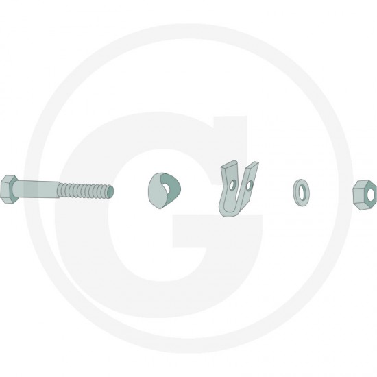 Element de Fixare Dinte Grebla Niemeyer 525010299 GRANIT