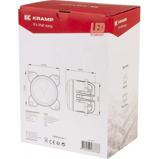 Far Led Rotund 42w 4200lm 12/24V LA10447 KRAMP
