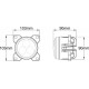Far Led Rotund 42w 4200lm 12/24V LA10447 KRAMP