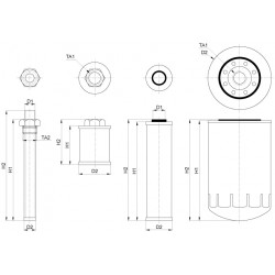 Filtru Ulei Fiat 0190 9137 04667755 1901604 1909137 1930544 2059246-R91 2059246R91 VPD5039 60/97-28 BEPCO Filtru Ulei Fiat 0190 9137 04667755 1901604 1909137 1930544 2059246-R91 2059246R91 VPD5039 60/97-28 BEPCO