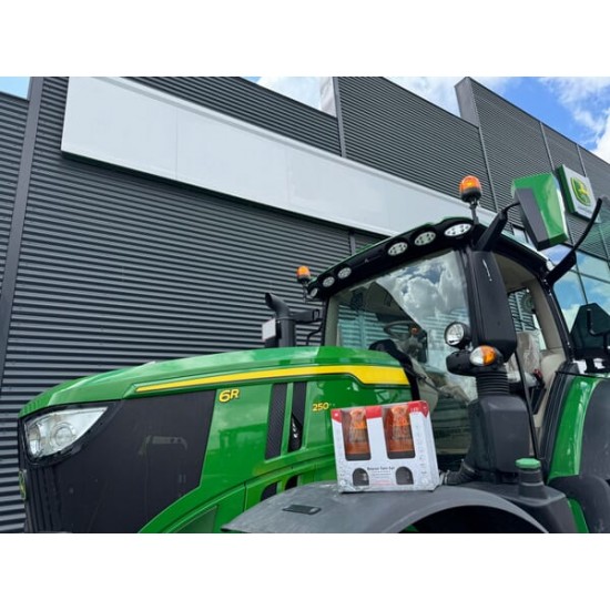 Girofar 12/24V 20W Cu Picior Set 2 Bucati LA20095 KRAMP