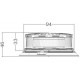 Girofar 12/24V 23W LA20084 KRAMP