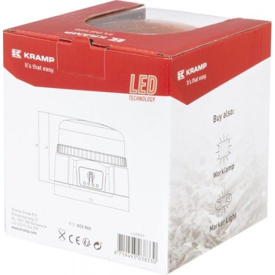 Girofar Led 12V 12.6W Magnetic Reincarcabil LA20029 KRAMP Girofar Led 12V 12.6W Magnetic Reincarcabil LA20029 KRAMP