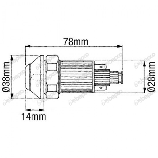 Intrerupator Deutz 01144003 04392643 1144003 4392643 21/1884-67 BEPCO