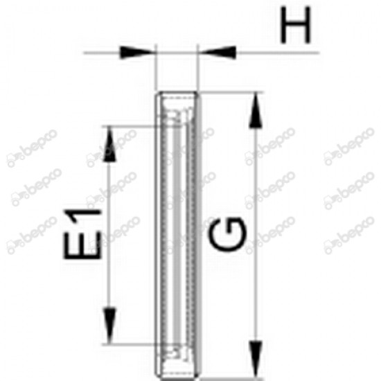 Kit Simering planetara Landini Ford Case IH 3216597R1 3405555R1 3405555R2 F138314020672 MC3405555R2 25/6407-8 BEPCO
