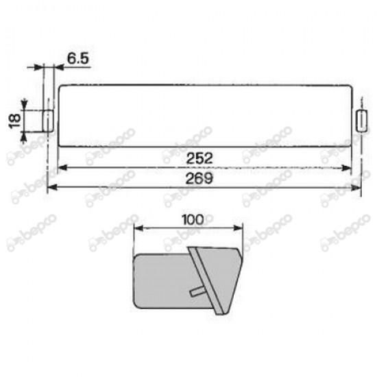 Lampa Spate Case IH Fiat Ford Massey Ferguson 1425885M91 280194500 400482AA 4997266 5124115 VPM3620 23/1912-85 BEPCO