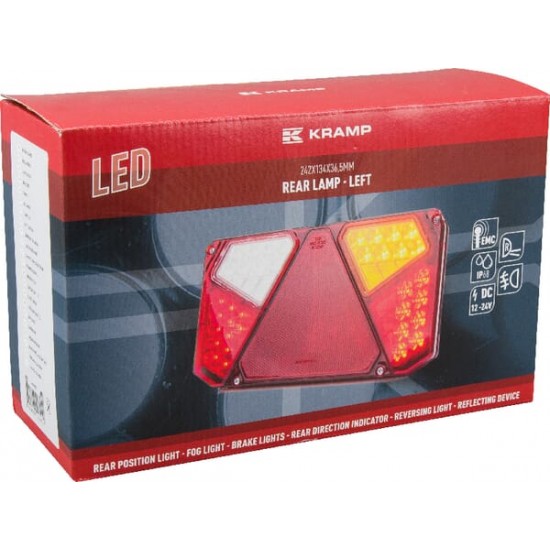 Lampa Spate Led Multifunctionala Stanga 12/24V Universal LA40007 KRAMP