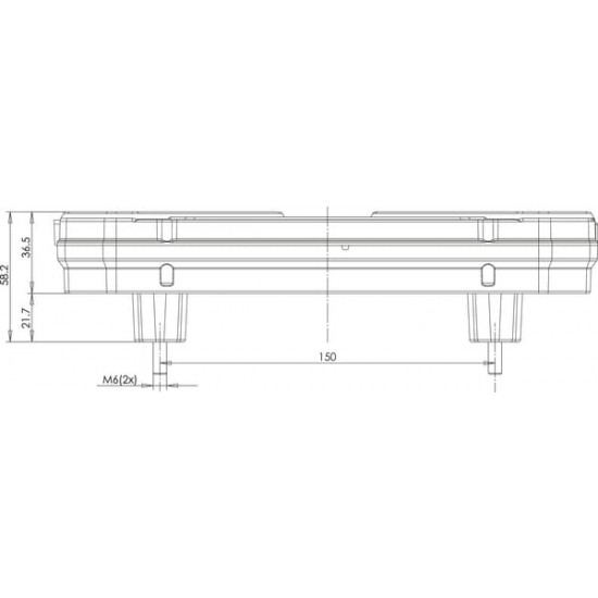 Lampa Spate Led Multifunctionala Stanga 12/24V Universal LA40007 KRAMP
