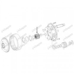 Pinion Case IH John Deere 3230265R1 432 2268 4322268 81927563 L35597 ZP1927563 25/6406-11 BEPCO