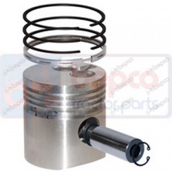 Piston + Segmenti Fiat 01909866 1909866 23/32-256 BEPCO