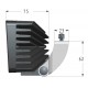 Proiector Dreptunghiular 12/24V 4000lm 40w LA10414 KRAMP