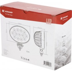 Proiector Oval 12/24V 3510lm 35w LA10039 KRAMP