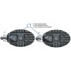 Proiector Oval 12/24V 5320lm 56w LA10558 KRAMP