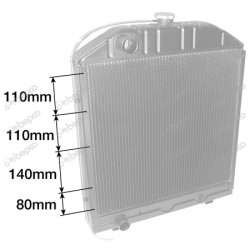 Radiator Fiat Fiat 5143883 4997296 4997298 5143884 23/150-40E 42049237 BEPCO