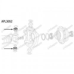 Rulment Pivot Case Deutz Fendt John Deere Same Valtra AL161289 X623073500000 JD9267 M8664910  22/6451-71 BEPCO