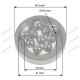 Rulment Caseta Directie Ford 1717463 81717463 E1ADKN3556 VPJ5229 24/529-3 BEPCO Rulment Caseta Directie Ford 1717463 81717463 E1ADKN3556 VPJ5229 24/529-3 BEPCO