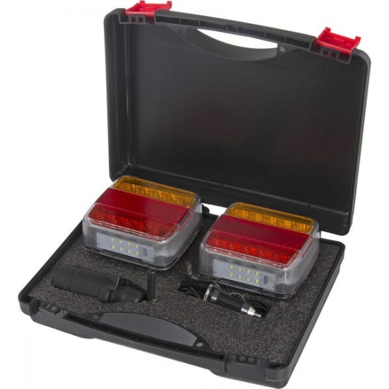 Set Lampi Led Magnetice Fara Fir 12V 44W LA60025 KRAMP Set Lampi Led Magnetice Fara Fir 12V 44W LA60025 KRAMP