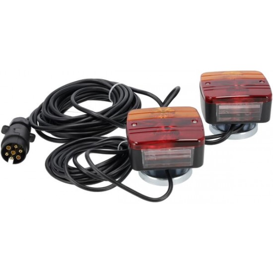 Set Lampi Remorca Magnetice 12/24V LA65045 KRAMP