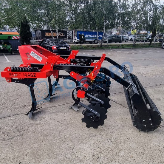 Combinator (grubber) Euro-Masz APSR 2.6m cu tăvălug coardă Combinator (grubber) Euro-Masz APSR 2.6m cu tăvălug coardă