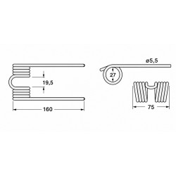 Deget pick-up Balotiera KRONE LS60018