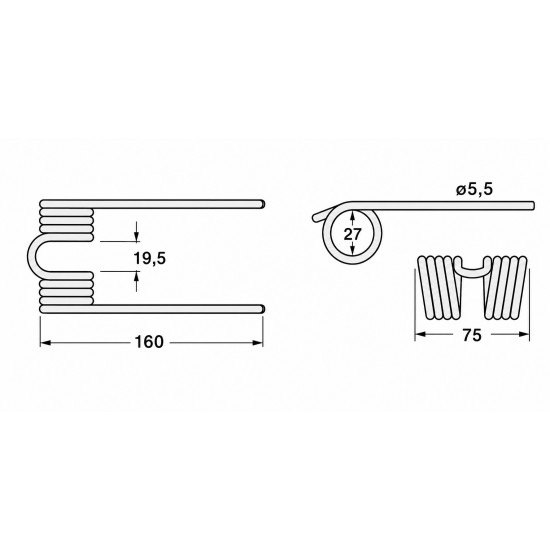 Deget pick-up Balotiera KRONE LS60018