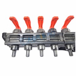 Distribuitor 6 Cai / Clapete Agroplast Model Nou Masina Erbicidat 228130