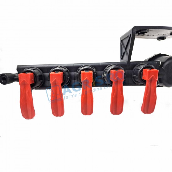 Distribuitor 6 Cai / Clapete Agroplast Model Nou Masina Erbicidat 228130