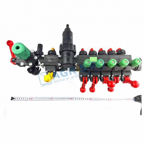 Distribuitor 6 Cai / Clapete Fermo 5 Tolveri Masina Erbicidat 