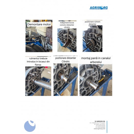 KIT Ambreiaj BCS Aftermarket pentru motor HONDA GX200 AGR592C1011