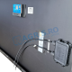 Panou solar 100 W aparat gard electric