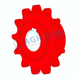 Roata Lant SIP fi86.5x35 T40 09/12