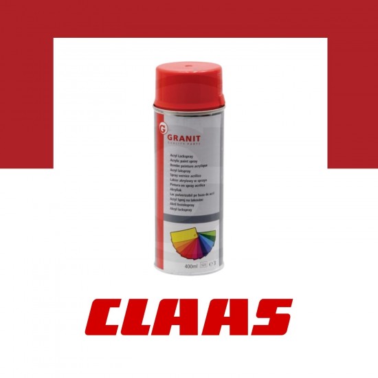 Spray Vopsea Claas Rosu 27077003 14400373140 GRANIT
